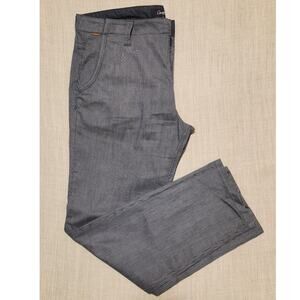 Chevignon Men’s Pants Slim Blue W34 L32 Casual Dress Navy